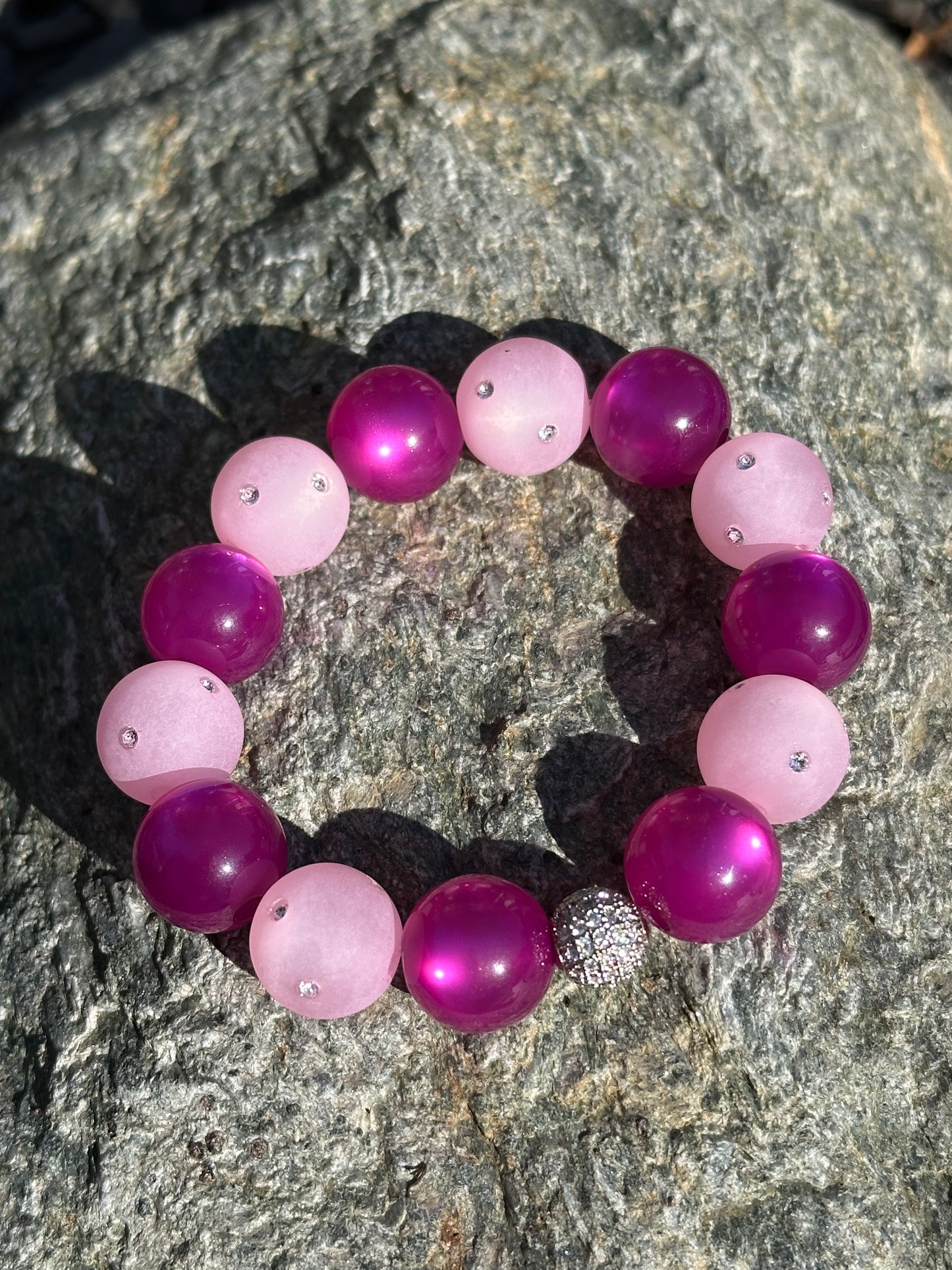 Polaris Pearls - Blueberry with Svarowski
